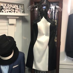 Cute black and white and black dress